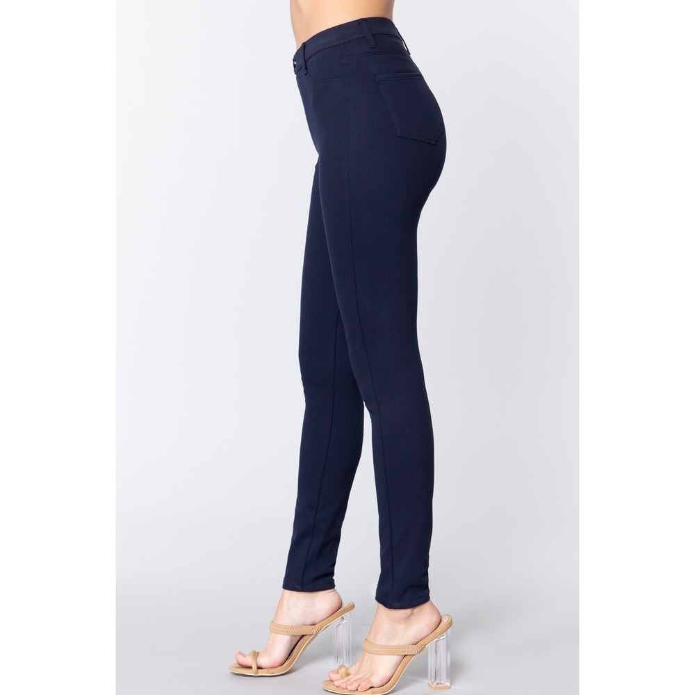 Knit Twill Jeggings - Picture 3 of 8